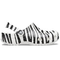 Crocs Classic Clog Animal Print White Zebra