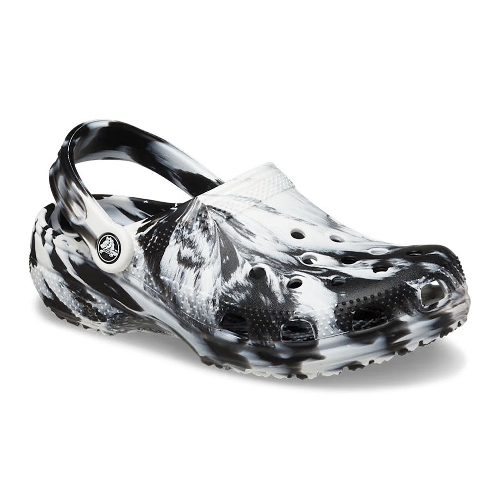 Produktbild 2 - Crocs Classic Clog Marbled White Black