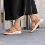 Minfot Cloudlite Eve Sandaler Dame Brun