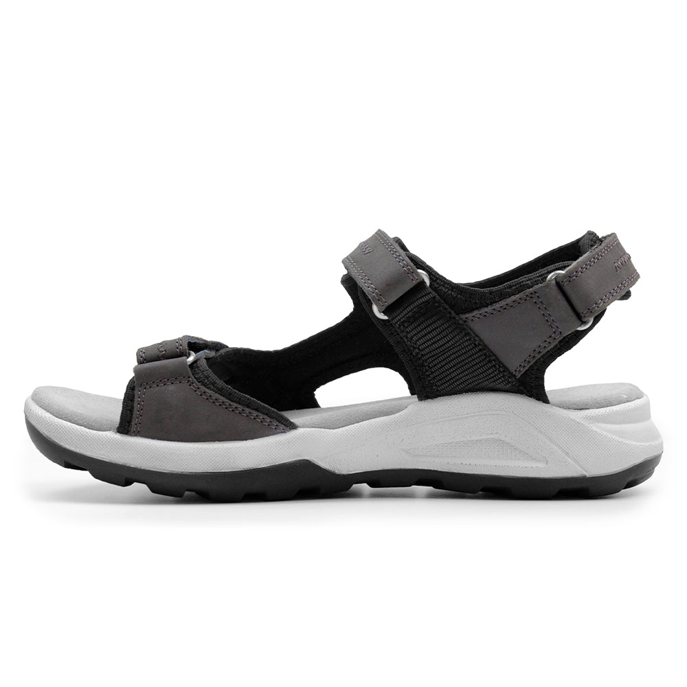Minfot Nyhamn Sandaler Dame Nubuck Stone