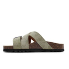 Scholl Sandaler Dame Selene Semsket skinn Grønn