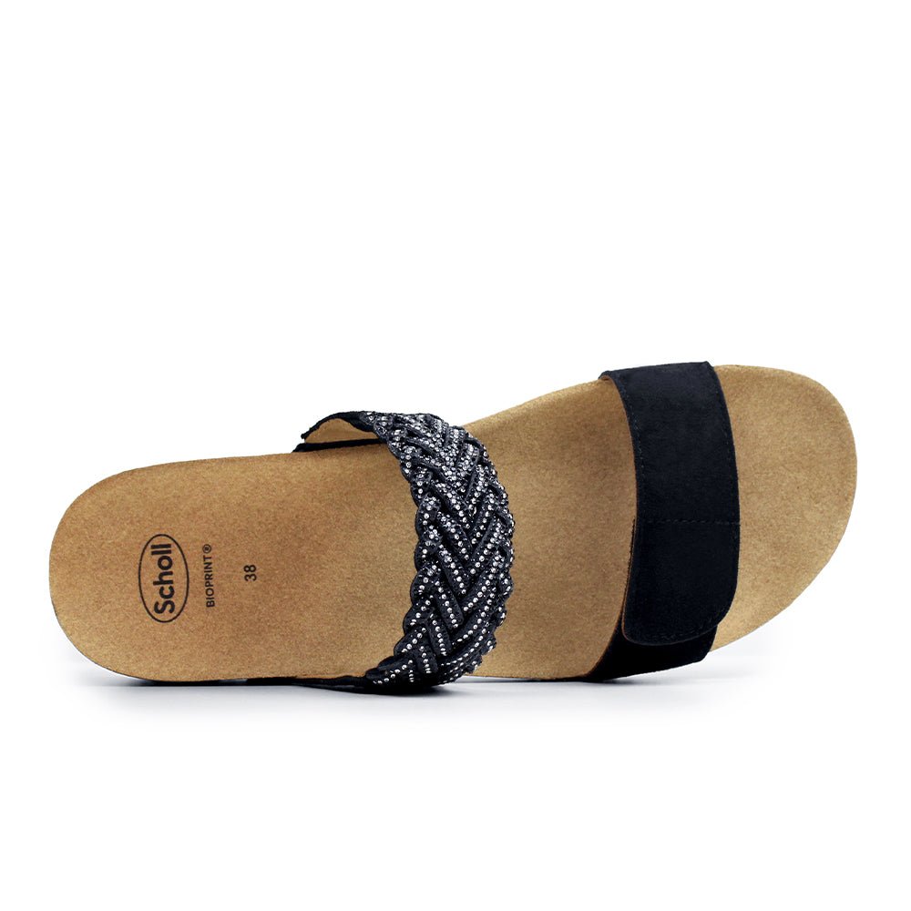 Scholl Sandaler Dame Ostuni Black