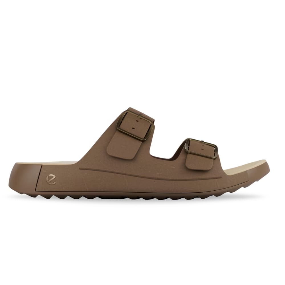 ECCO Cozmo Herresandal Skinn Brun