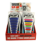 Easy Lace Elastiska Skolisser Rainbow