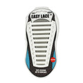 Easy Lace Elastiska Skolisser Hvit