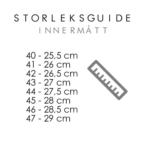 Embla Hälsoskor Herresandal Conrad Svart