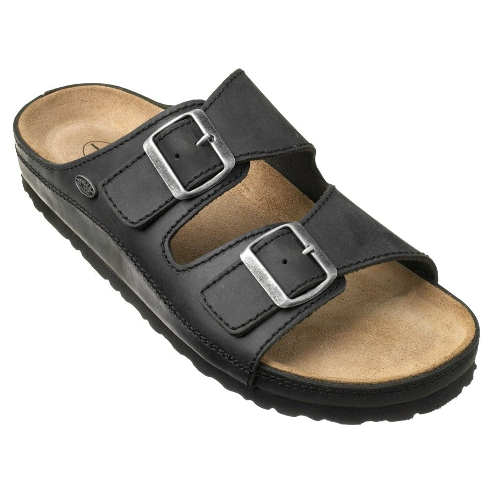 Embla Hälsoskor Herresandal Daniel Airbed Svart