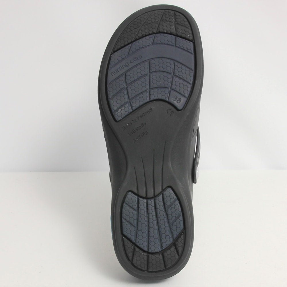 Nursing Care Paris Arbeidssko WashGo Vaskbar Svart
