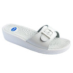 Scholl Sandal New Massage Dame Hvit