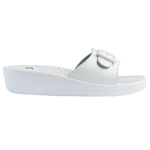 Scholl Sandal New Massage Dame Hvit
