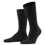Falke Family Sokker Bomull Herre Svart 1-pk