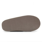 Minfot Saueskinnstøfler Slip-on Duved med såle Sand