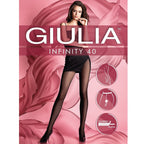 Giulia Infinity Nylonstrømpebukser 40 den Svart 1-pk
