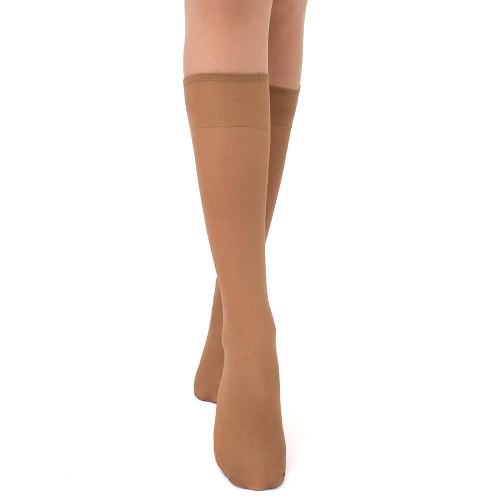 Giulia Marea Nylonstrømper Knæ 40 den 2-pk Caramel