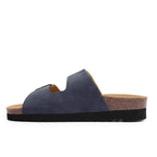 Minfot Moa Sandaler Dame Bio Semsket Skinn Navy