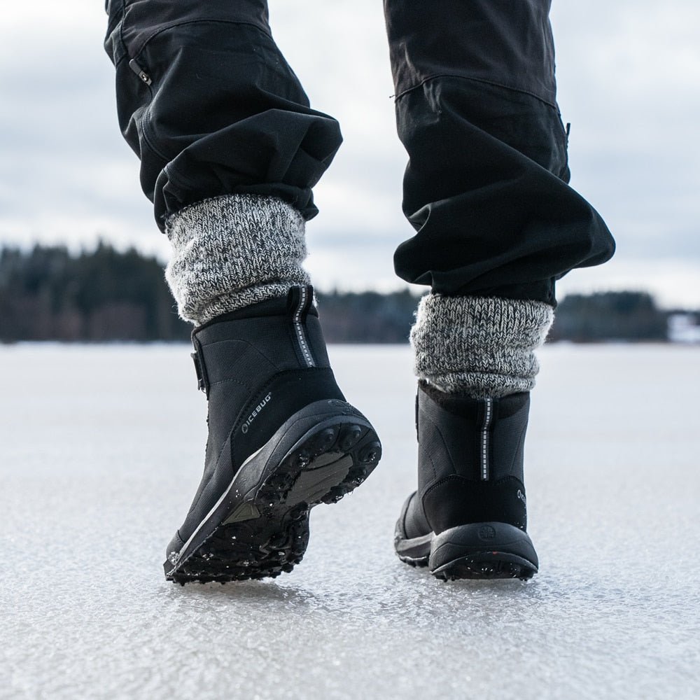 Icebug Norrvik Piggsko M BUGrip Black