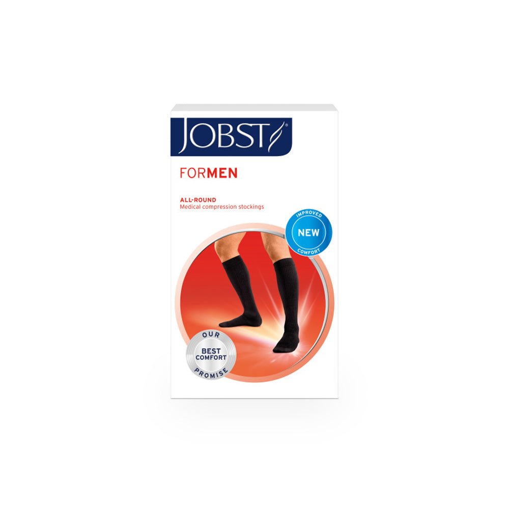 Jobst Støttestrømper til Herre Svart Nylon 1-pk