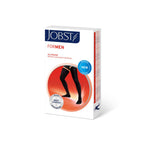 Jobst kompresjonsstrømper til herre Klasse 2 lårhøye Svart 1 pk