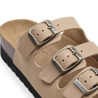 Minfot Lo Sandaler Dame Bio Skinn Stone
