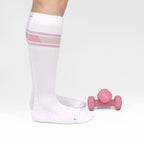 Minfot Sport Kompresjonssokker Lyocell Strong Hvit 2-pk