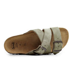 Scholl Sandaler Dame Selene Semsket skinn Grønn