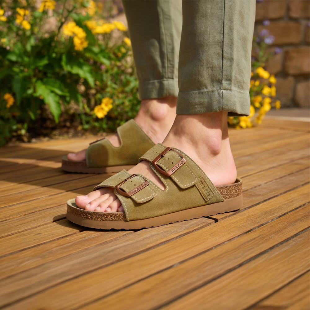 Sköna Marie Sandal Dame Lolo Golden Brown