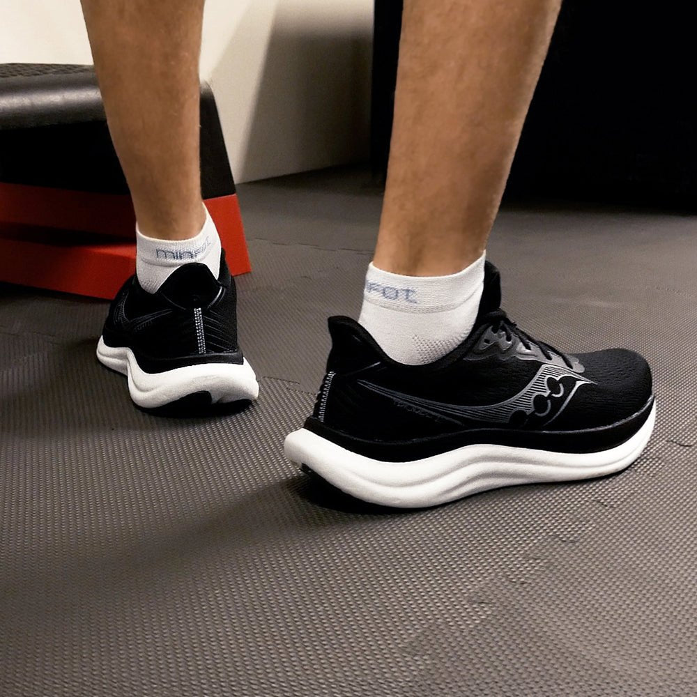 Minfot Løpestrømper Tynne Lyocell 5-pk Hvit