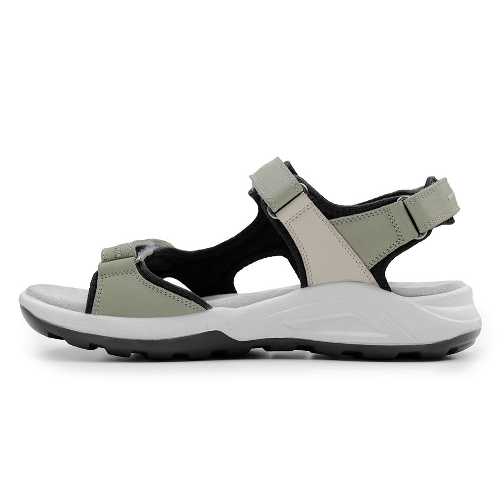 Minfot Nyhamn Sandaler Dame Green Beige