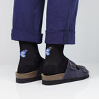 Minfot Moa Sandaler Dame Bio Semsket Skinn Navy