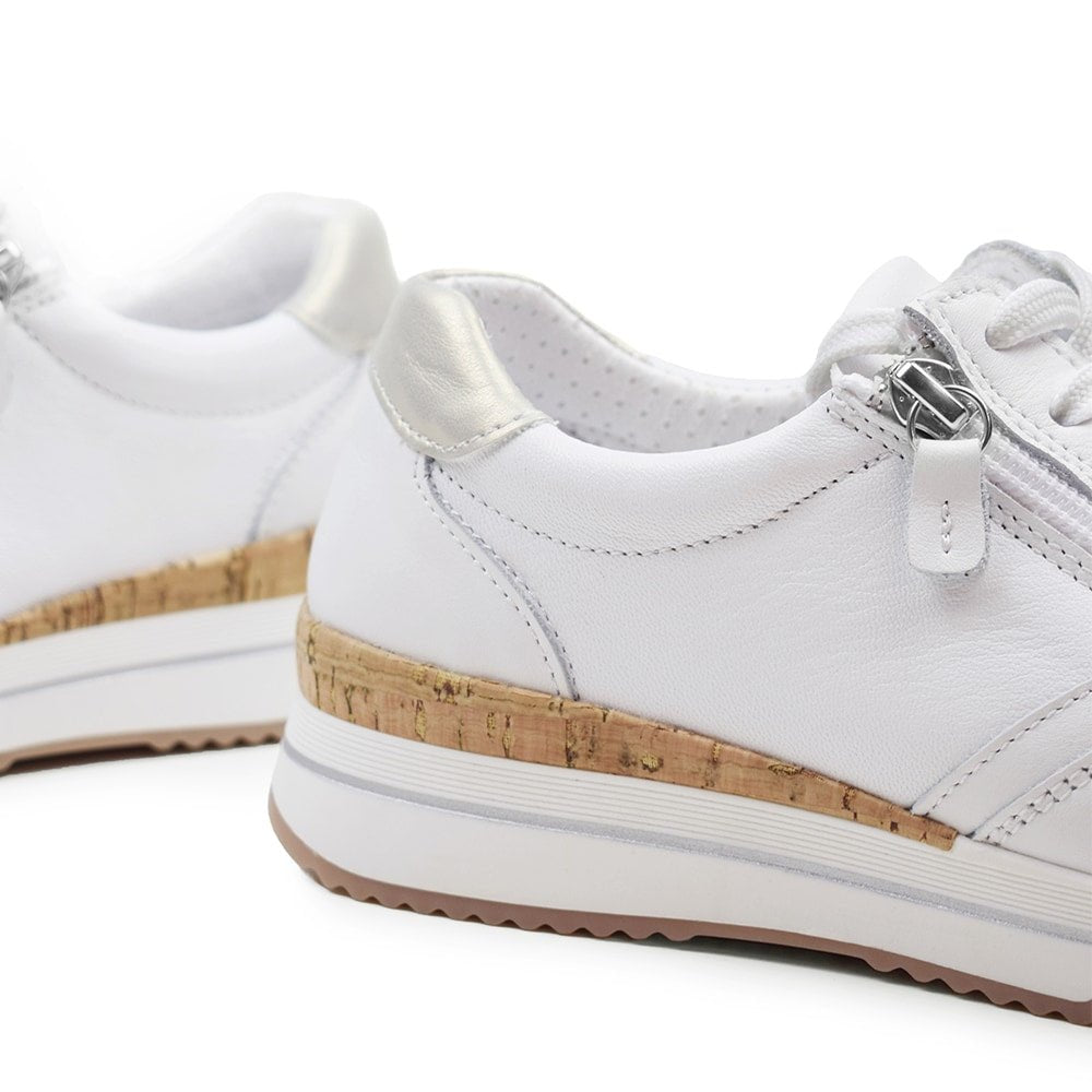 Produktbild 9 - Minfot Alley Sneaker Stretch med glidelås, hvit