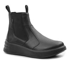 Minfot Ami Chelsea Boots Dame Vannavvisende TEX Skinn Svart