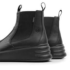 Minfot Ami Chelsea Boots Dame Vannavvisende TEX Skinn Svart