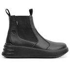 Minfot Ami Chelsea Boots Dame Vannavvisende TEX Skinn Svart