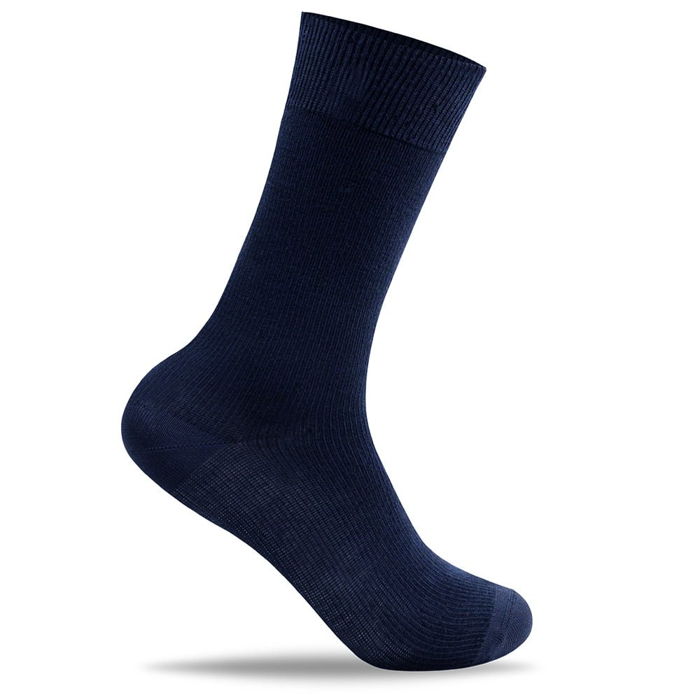 Minfot Ankelstödstrumpor Bambu Navy 1-pack