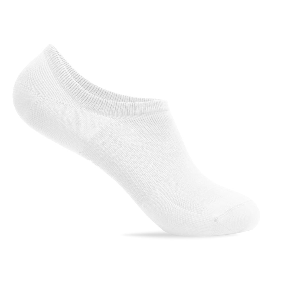 Minfot Ankelstrømper Bambus Hvit 1-pk