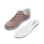 Minfot Aveny Sneaker Semsket skinn Rosa