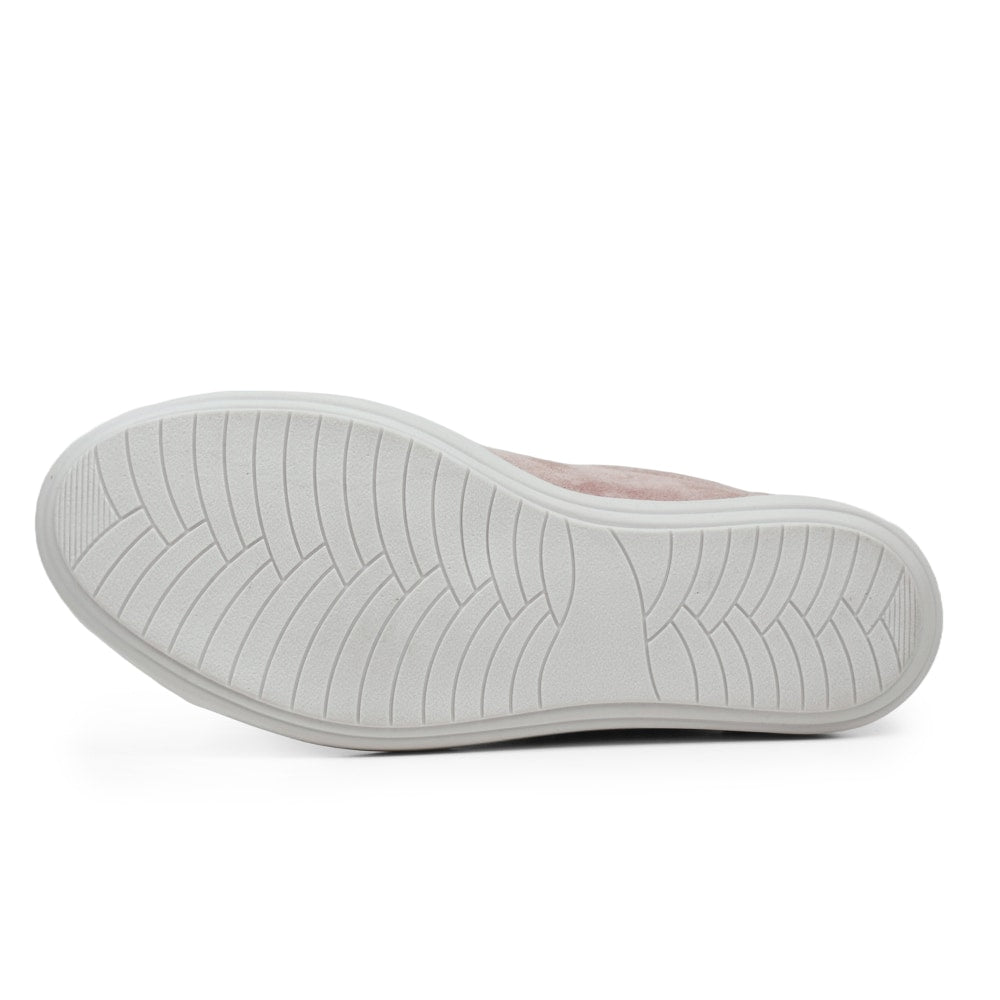 Minfot Aveny Sneaker Semsket skinn Rosa