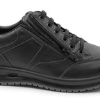 Minfot Axe Herresko Zip Vannavvisende TEX Skinn Svart