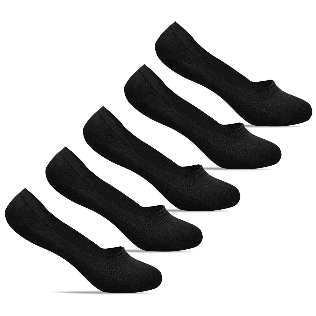 Minfot Ballerinastrumpor Bomull Svart 5-pack