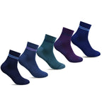 Minfot Bambustrømper Quarter Lake 5-pk