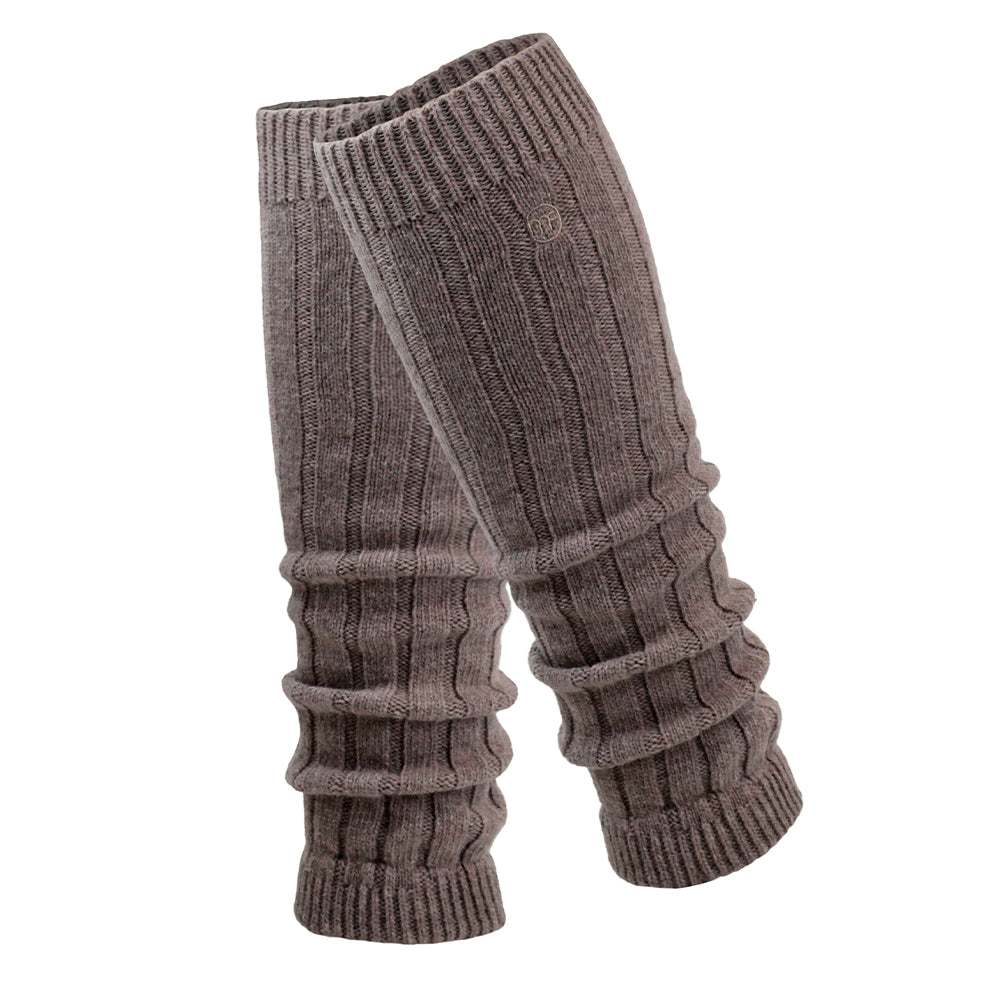 Minfot Leggvarmere Ull Brun Melert 1-pakning