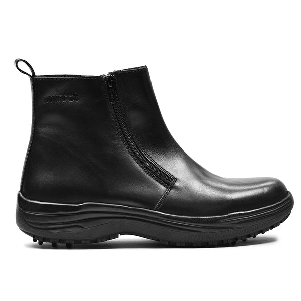 Minfot Boots Orsa Skinn Svart