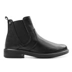 Minfot Bou Chelsea boots med zip Stretch Skinn Svart