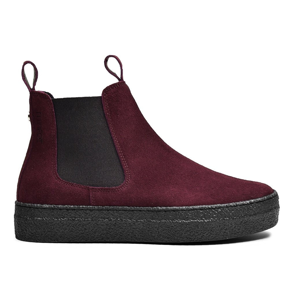 Minfot Chelsea boots Visby Semsket skinn Bordeaux
