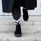 Minfot Chelsea boots Visby Dame Semsket skinn Svart
