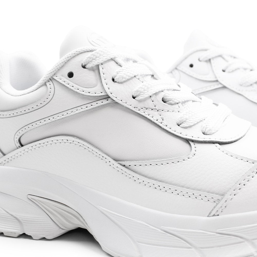 Minfot Joy Sneaker Dame Skinn Hvit