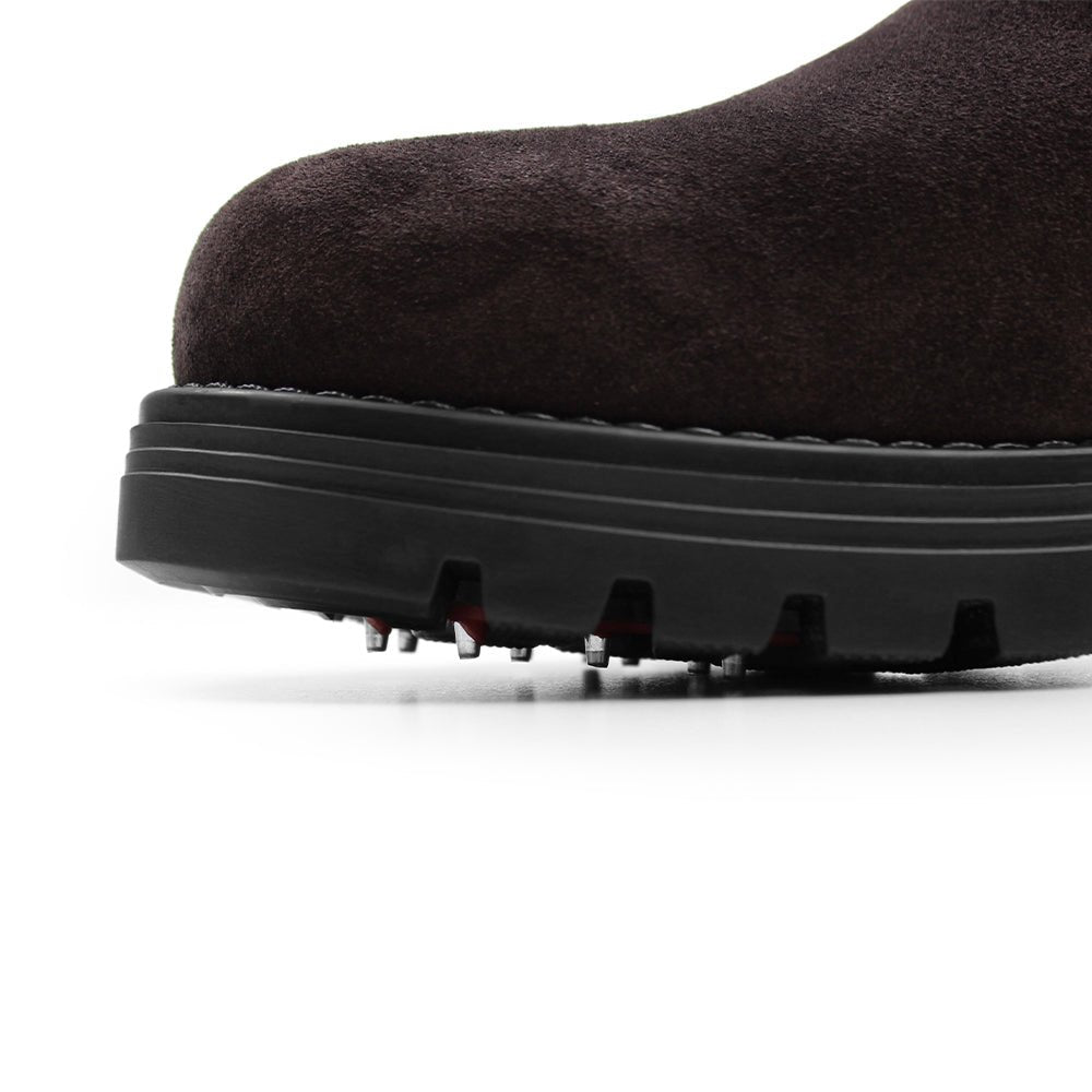 Minfot Cityspike Chelsea Piggsko Zip Semsket skinn Brun