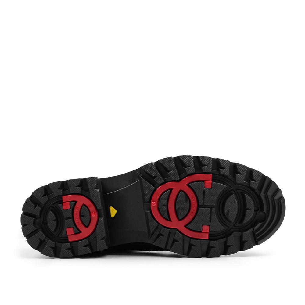 Minfot Cityspike Chelsea Piggsko Zip Semsket skinn Brun