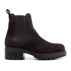 Minfot Cityspike Chelsea Piggsko Zip Semsket skinn Brun
