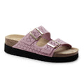 Minfot Daisy Sandaler Dame Semsket Skinn Rosa